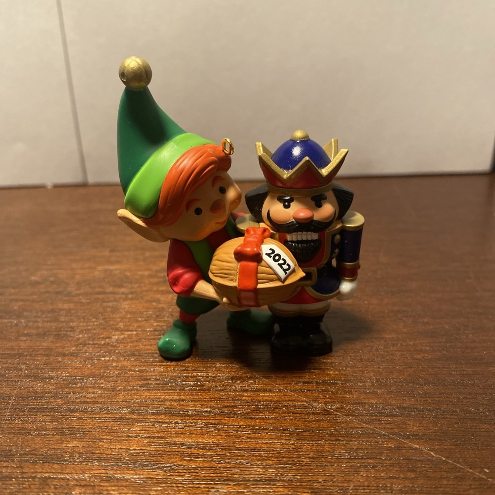 2022 Hallmark NORTH POLE TREE TRIMMERS #10 inโ the Series Ornament